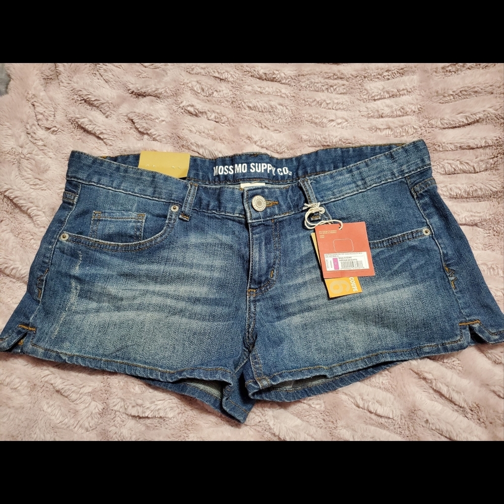 Jean short shorts NWT